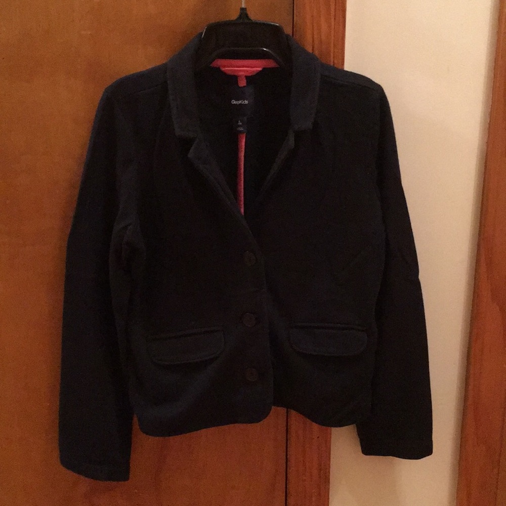 Girls Gap kids cotton blazer jacket